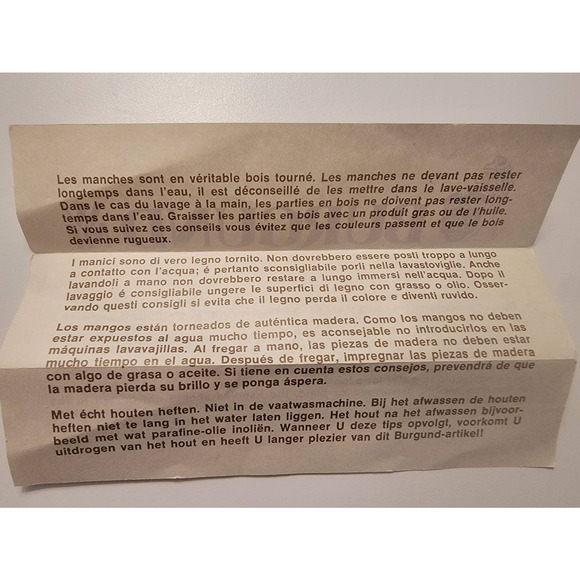 Vintage WMF Cheese Slicer with wood handle, Burgund, with original box - Picture 6 of 6